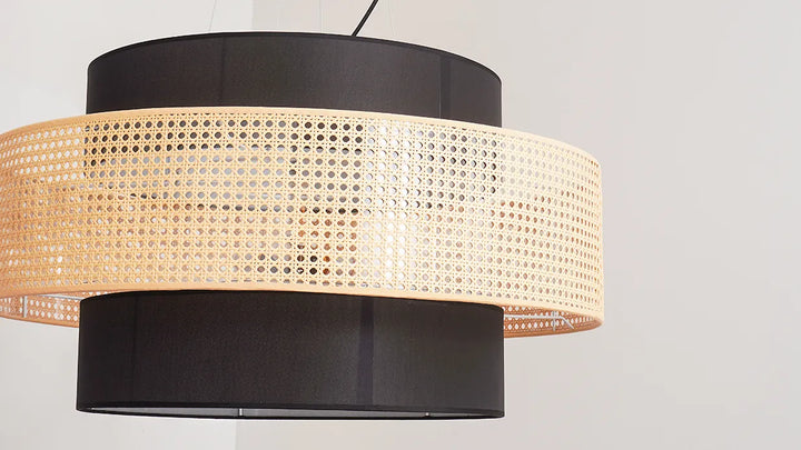 Tiered Drum Pendant Light New 18