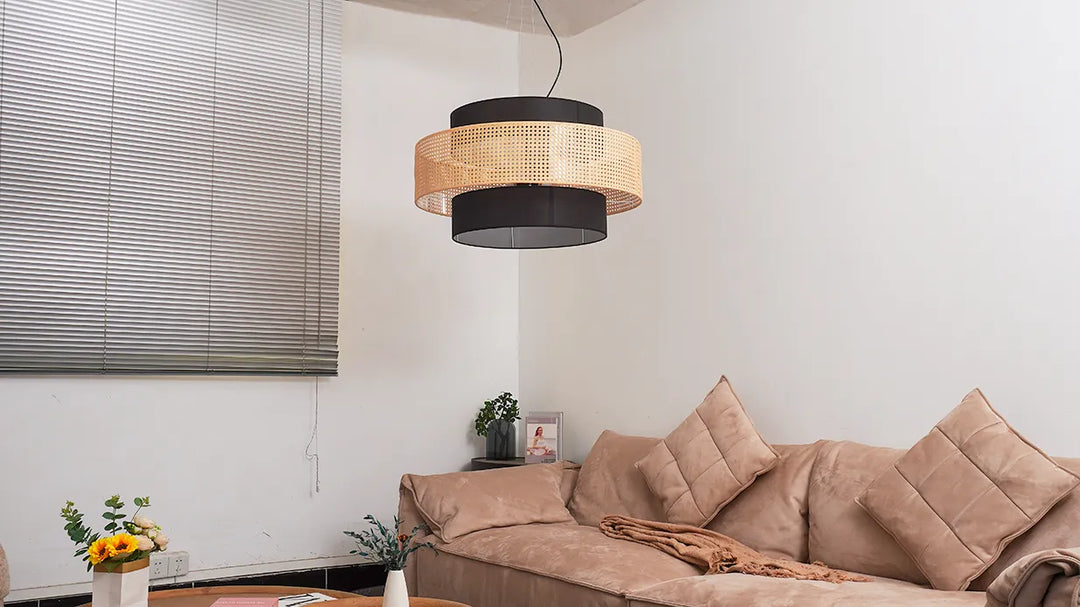 Tiered Drum Pendant Light New 2