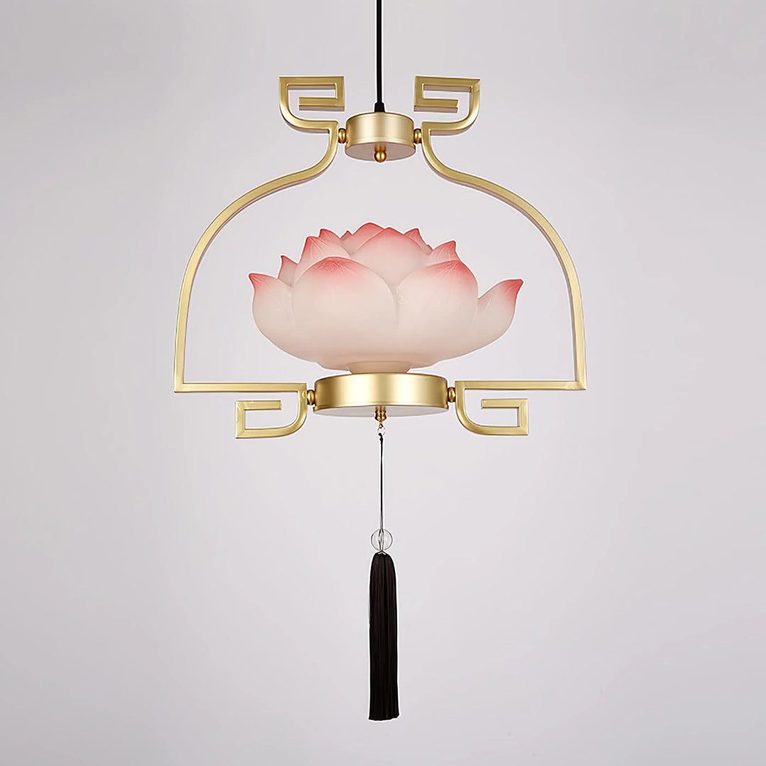 Traditional lotus chandelier 16