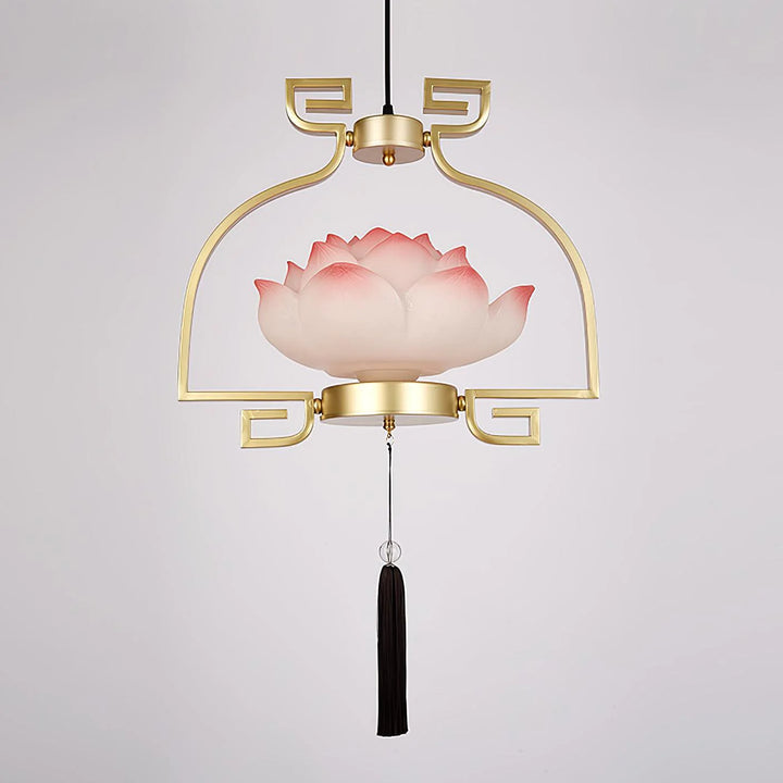 Traditional lotus chandelier 16