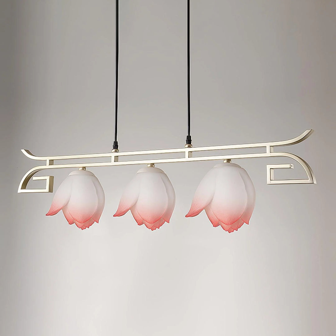 Traditional lotus chandelier 18