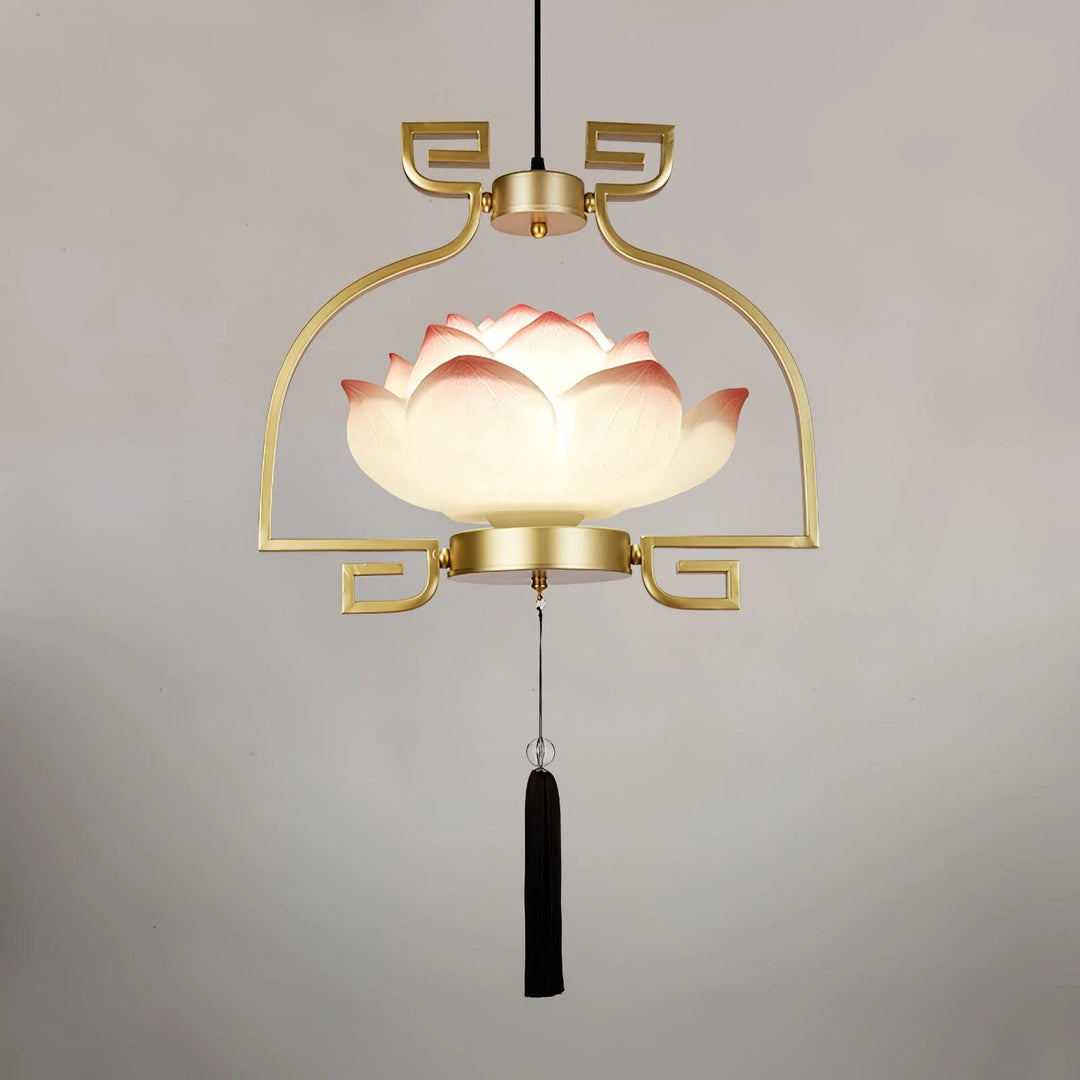 Traditional lotus chandelier 2