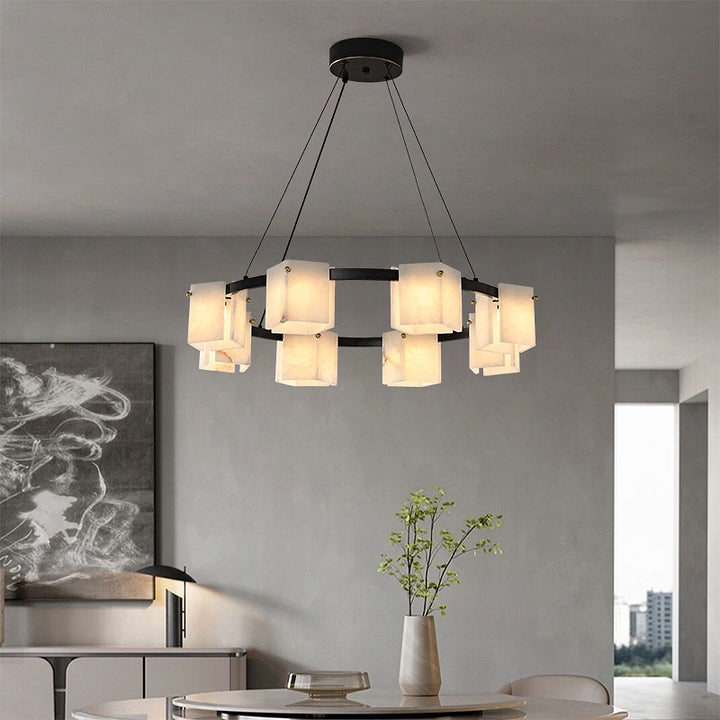 Trinidad_Rhombus_Alabaster_Chandelier_1