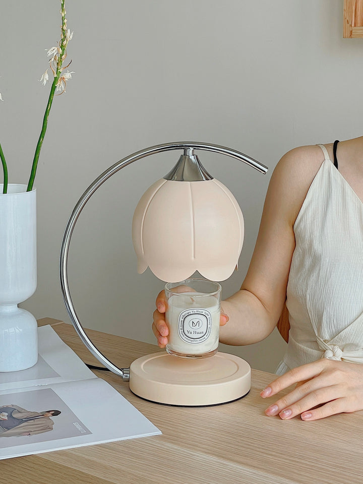 Tulip Candle Warmer Table Lamp 456