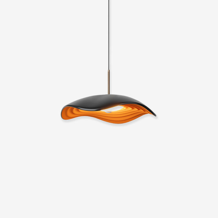 Valentina_Pendant_Lamp Black_orange