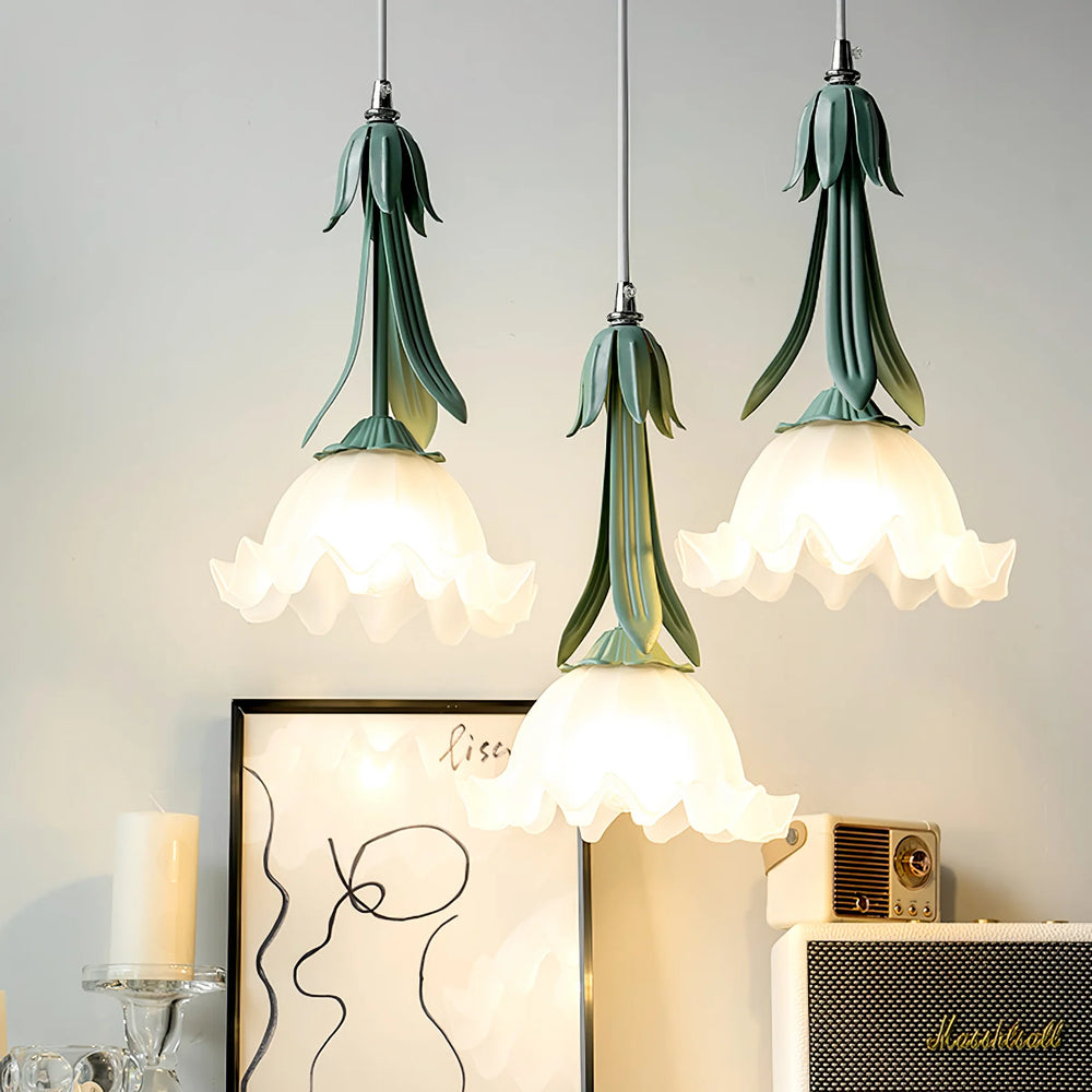 Valley Lily Pendant Light in reading room