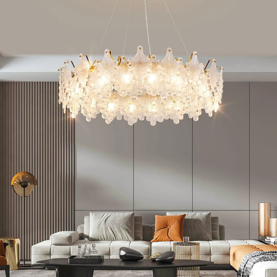 Vilary Layered Glass Chandelier 10