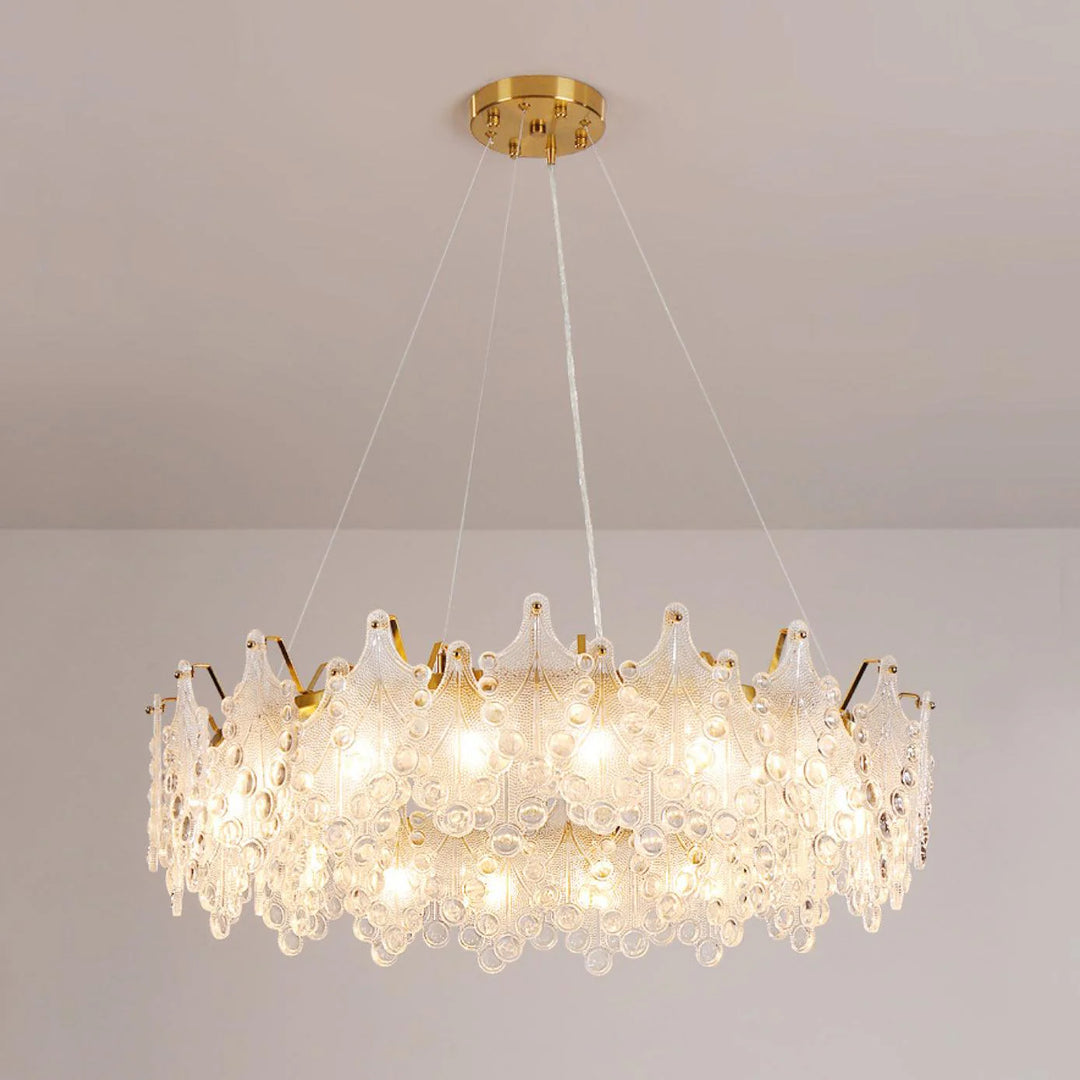 Vilary Layered Glass Chandelier 16