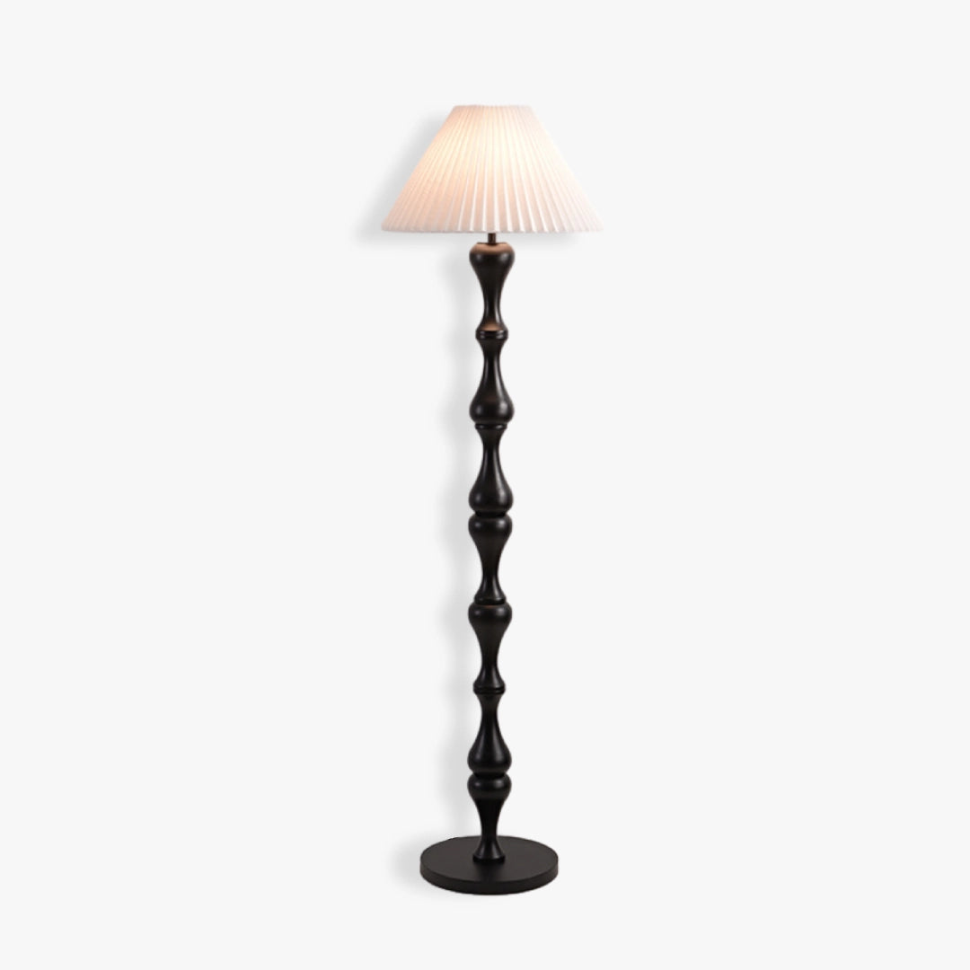 Vintage Log Floor Lamp