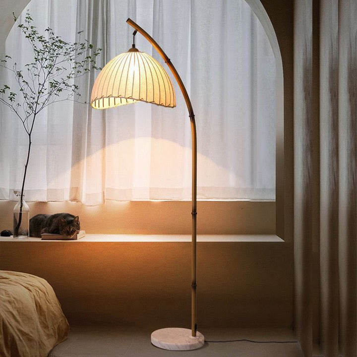 Vintage Bamboo Floor Lamp 2