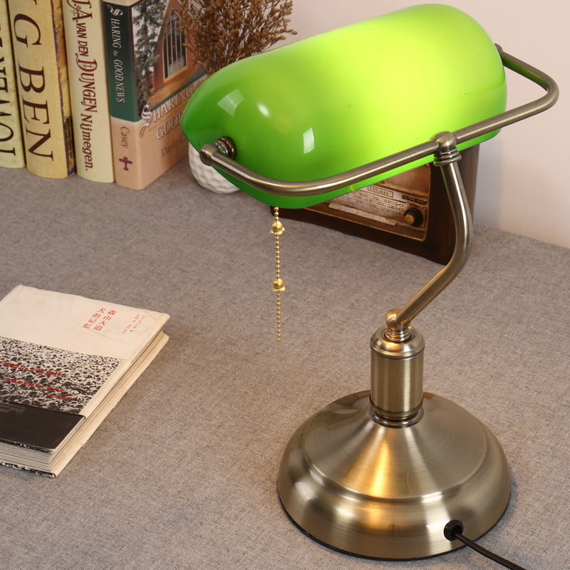 Vintage Bankers Table Lamp 6