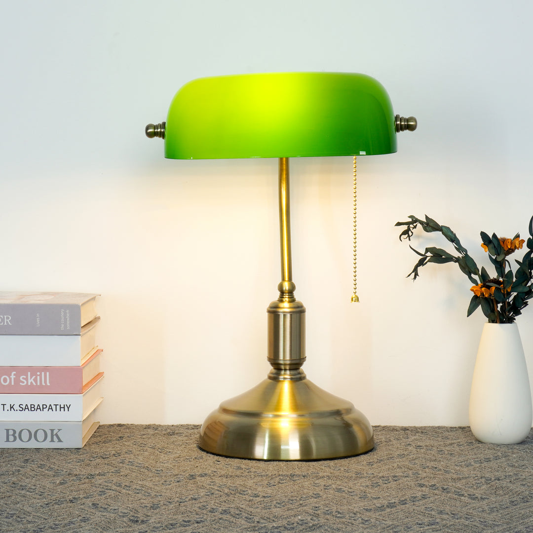 Vintage Bankers Table Lamp 41