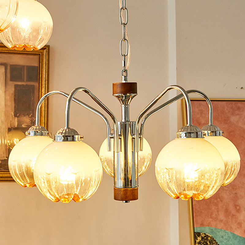 Vintage Bud Chandelier 4