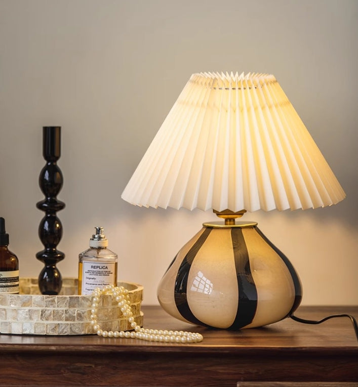 Vintage Glass Table Lamp 4