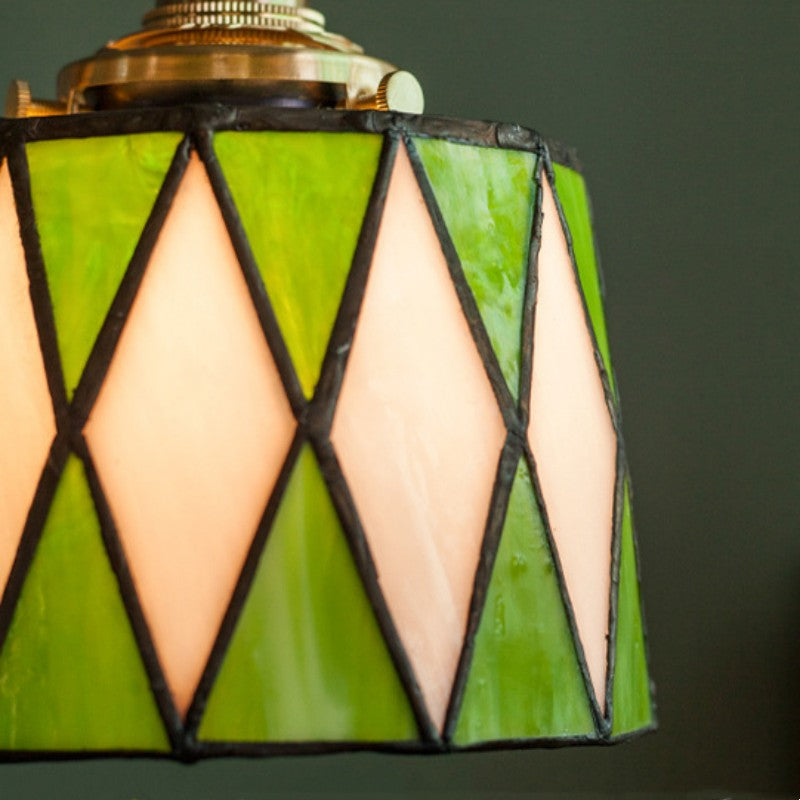 Vintage_Green_lozenge_Pendant_Lamp_10