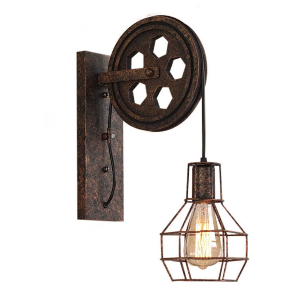 Vintage Iron Wall Lamp