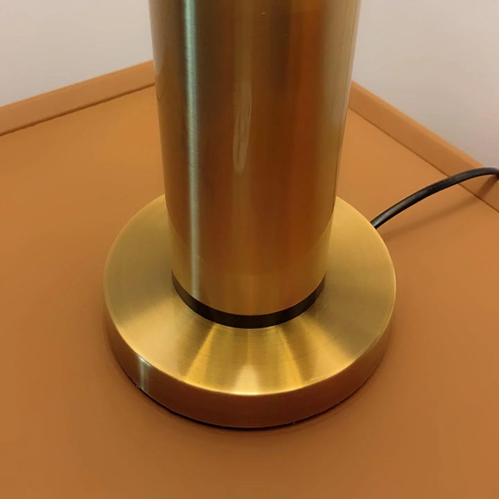 Vintage Metal Base Table Lamp-11