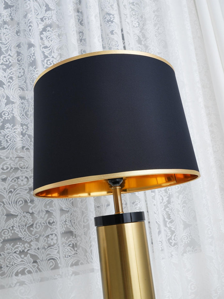 Vintage Metal Base Table Lamp-3