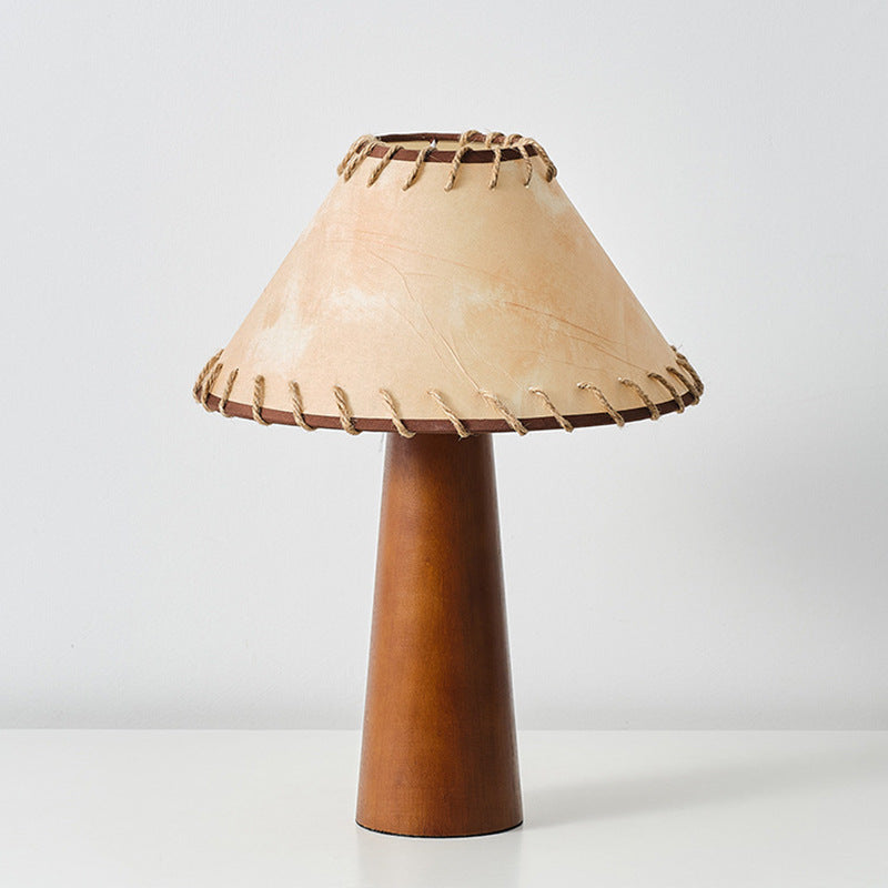 Vintage Sheepskin Table Lamp 2