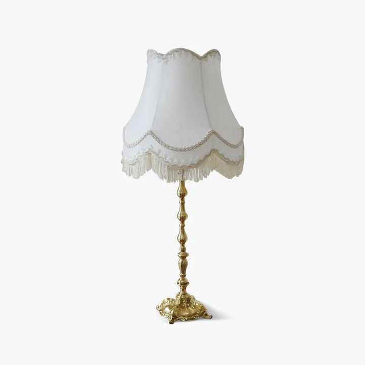 Vintage Tassel Table Lamp-1