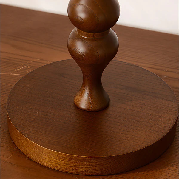 Vintage Wood Table Lamp 13
