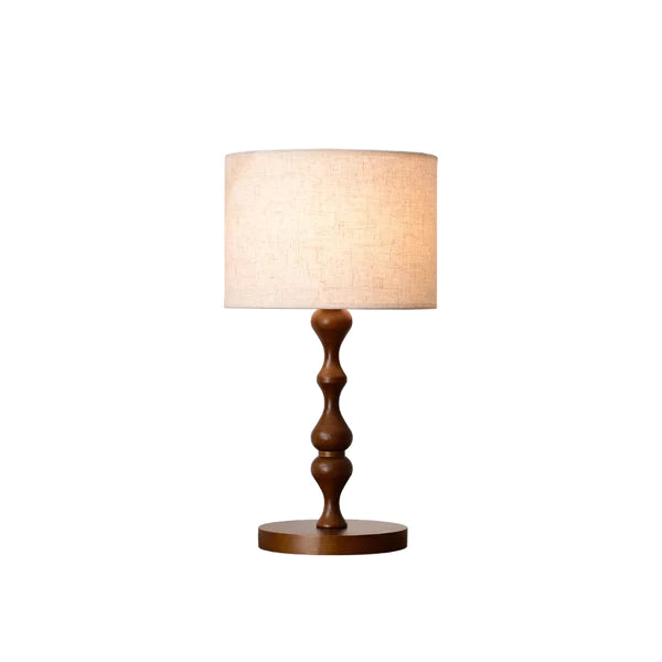 Vintage Wood Table Lamp 9