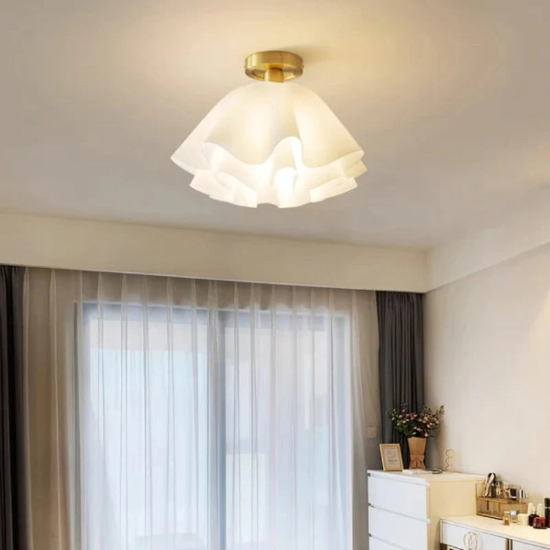 Vintage_white_Flower_Ceiling_Light_3