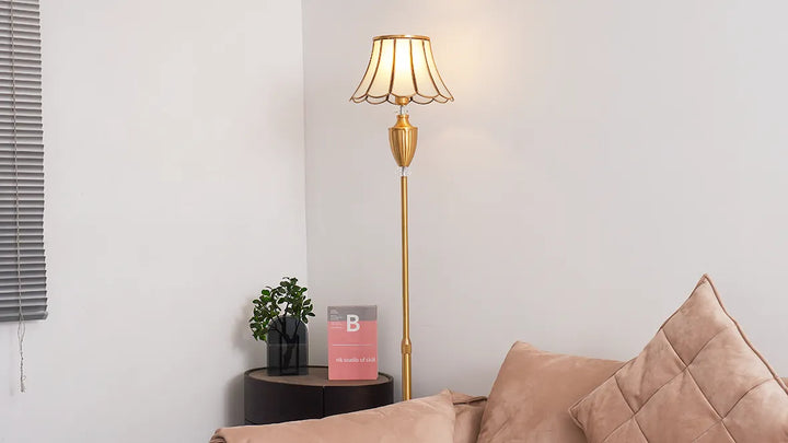 Virell Brass Floor Lamp New 1