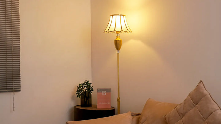 Virell Brass Floor Lamp New 2