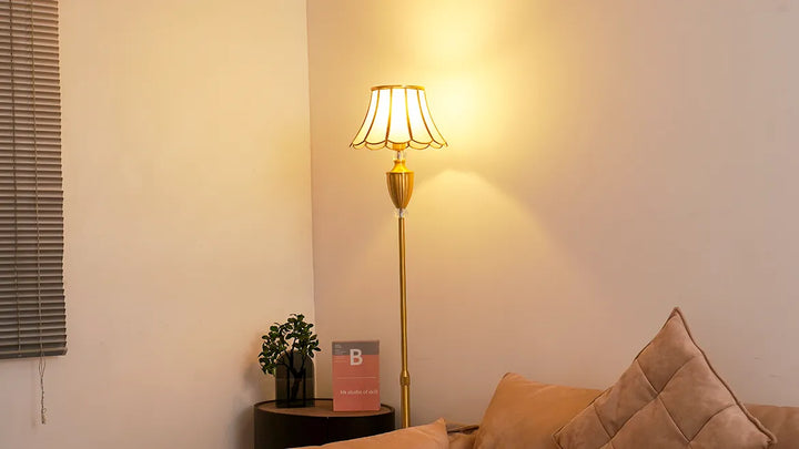 Virell Brass Floor Lamp New 3