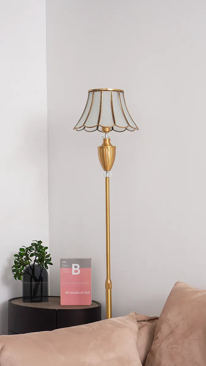 Virell Brass Floor Lamp New 6