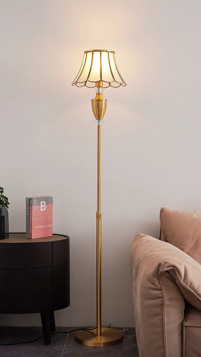 Virell Brass Floor Lamp New 8
