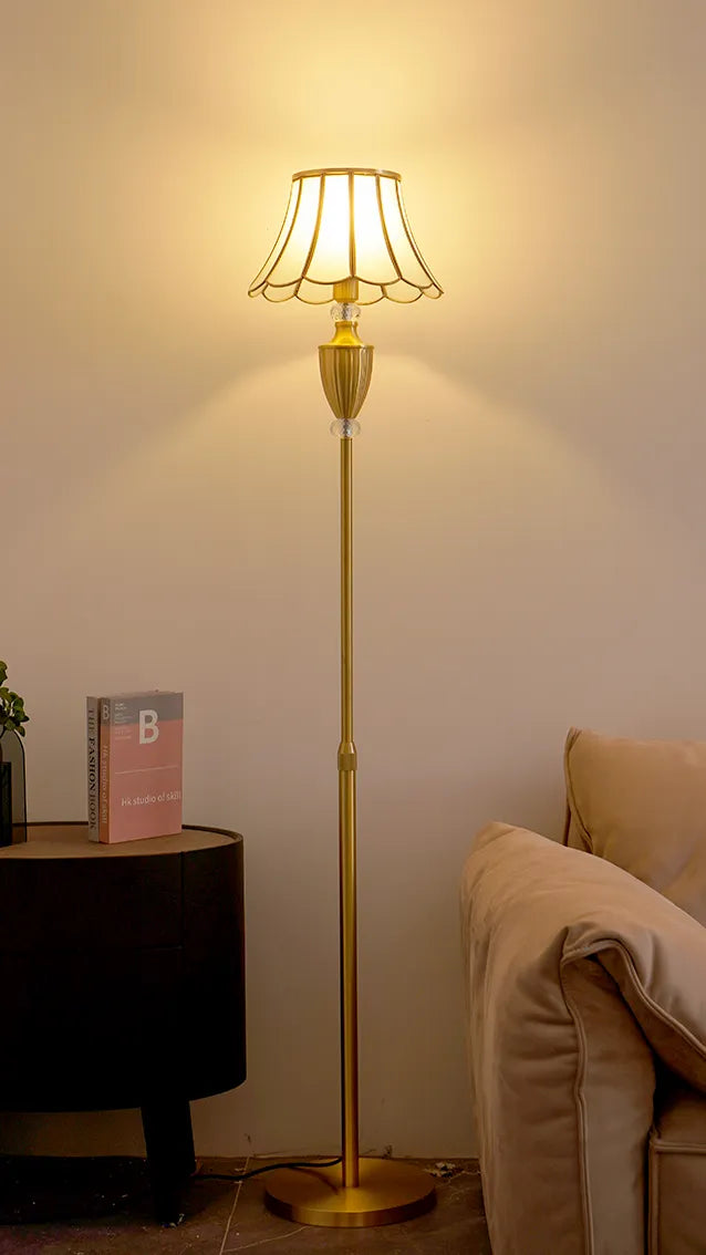 Virell Brass Floor Lamp New 9