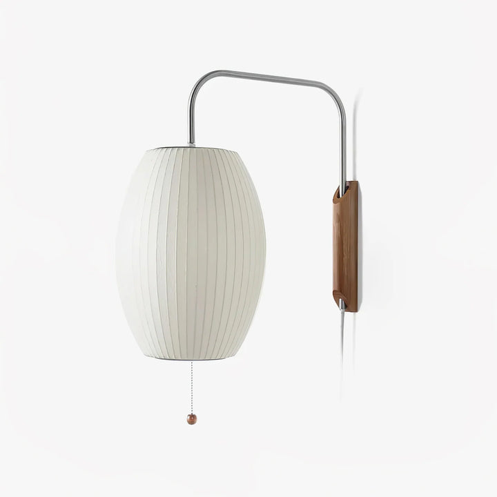 Wabi-sabi zijden wandlamp