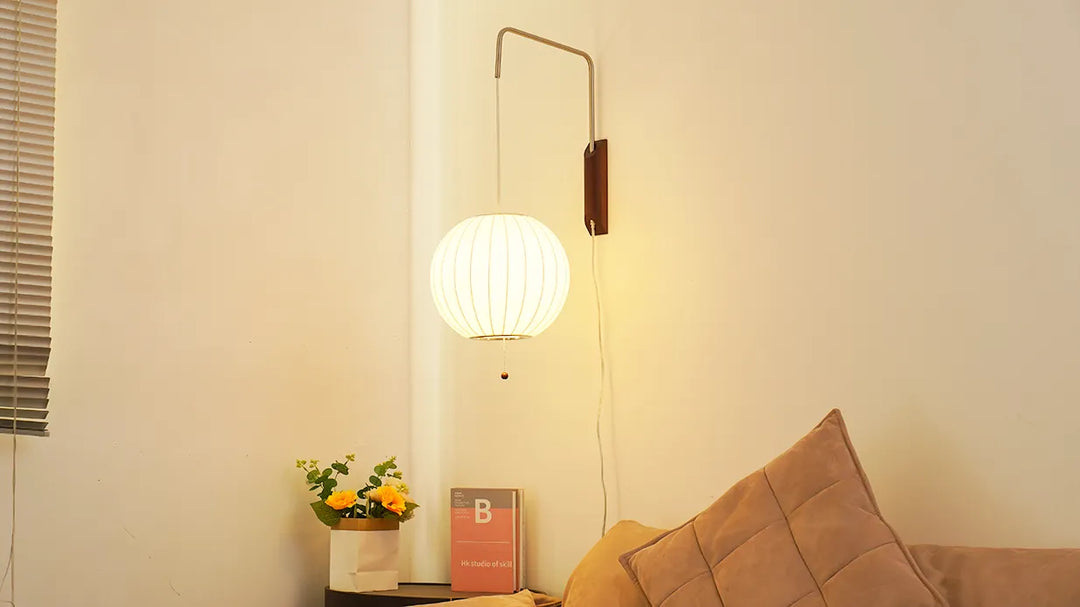 Wabi sabi Silk Wall Lamp New 3