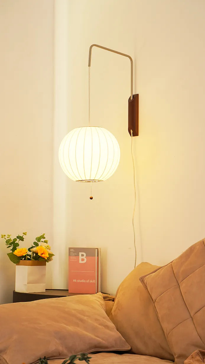 Wabi sabi Silk Wall Lamp New 4