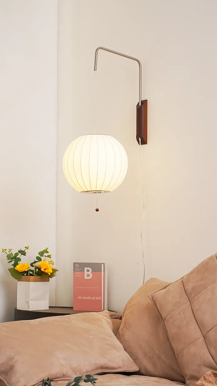 Wabi sabi Silk Wall Lamp New 5