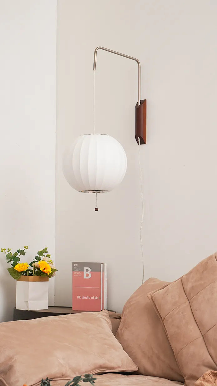 Wabi sabi Silk Wall Lamp New 6