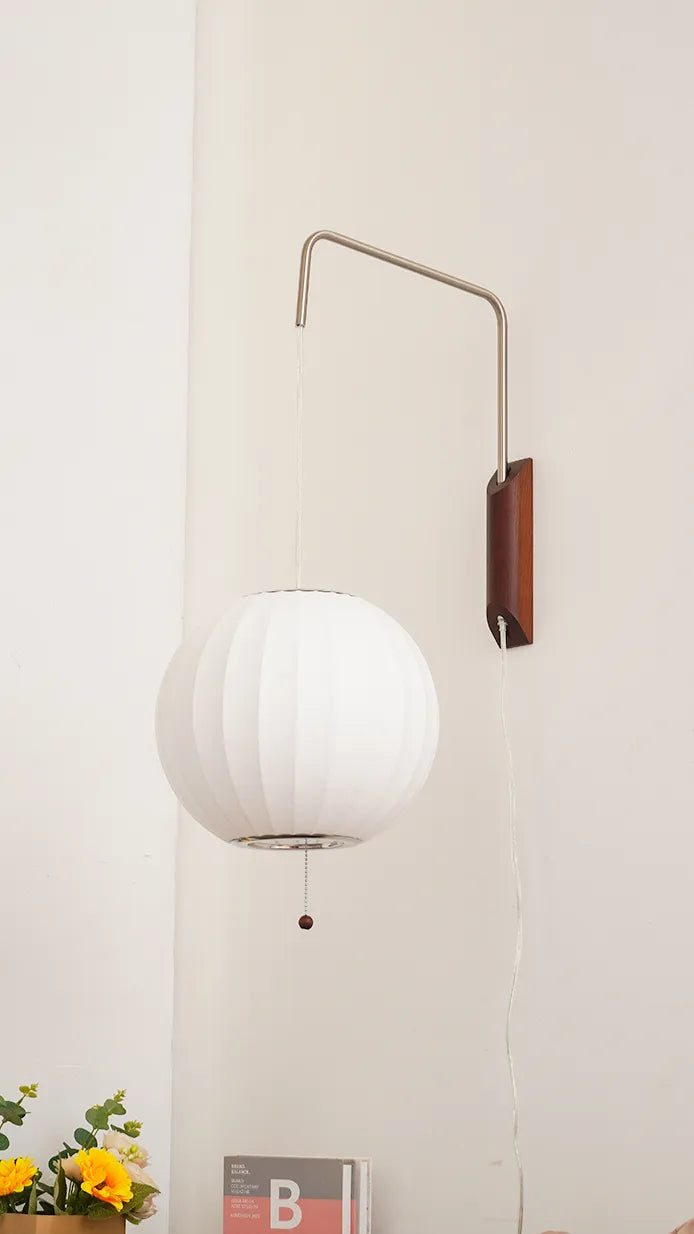 Wabi sabi Silk Wall Lamp New 7