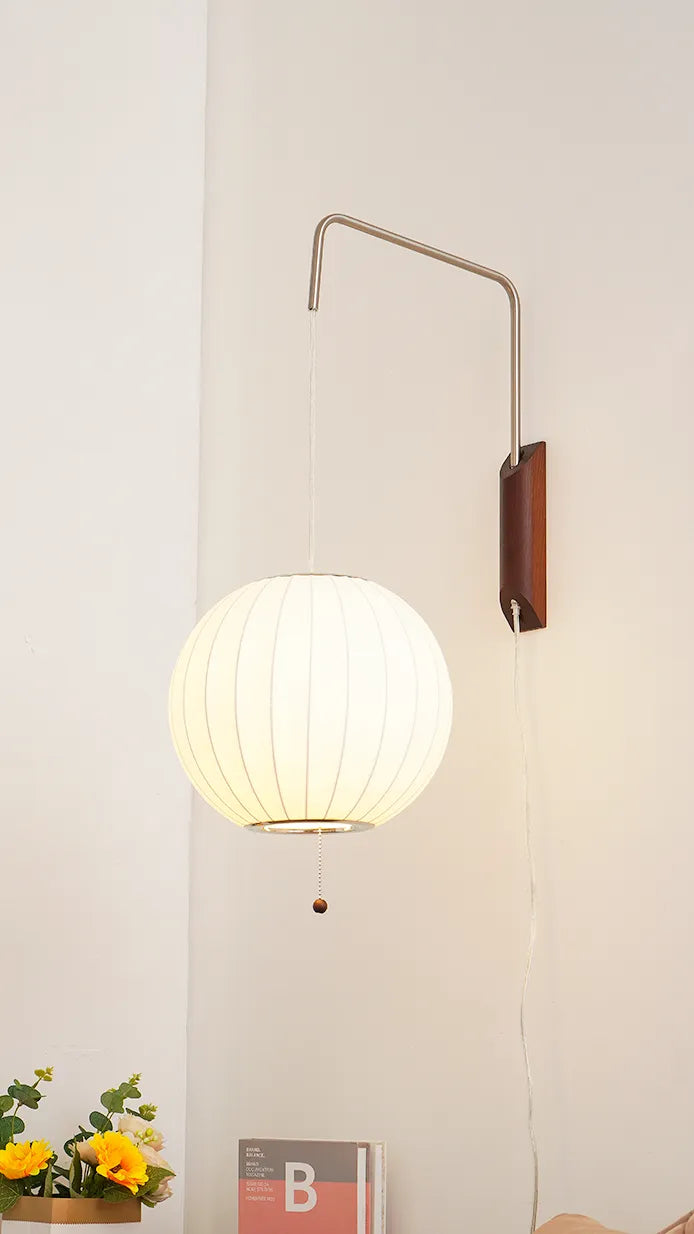 Wabi sabi Silk Wall Lamp New 8