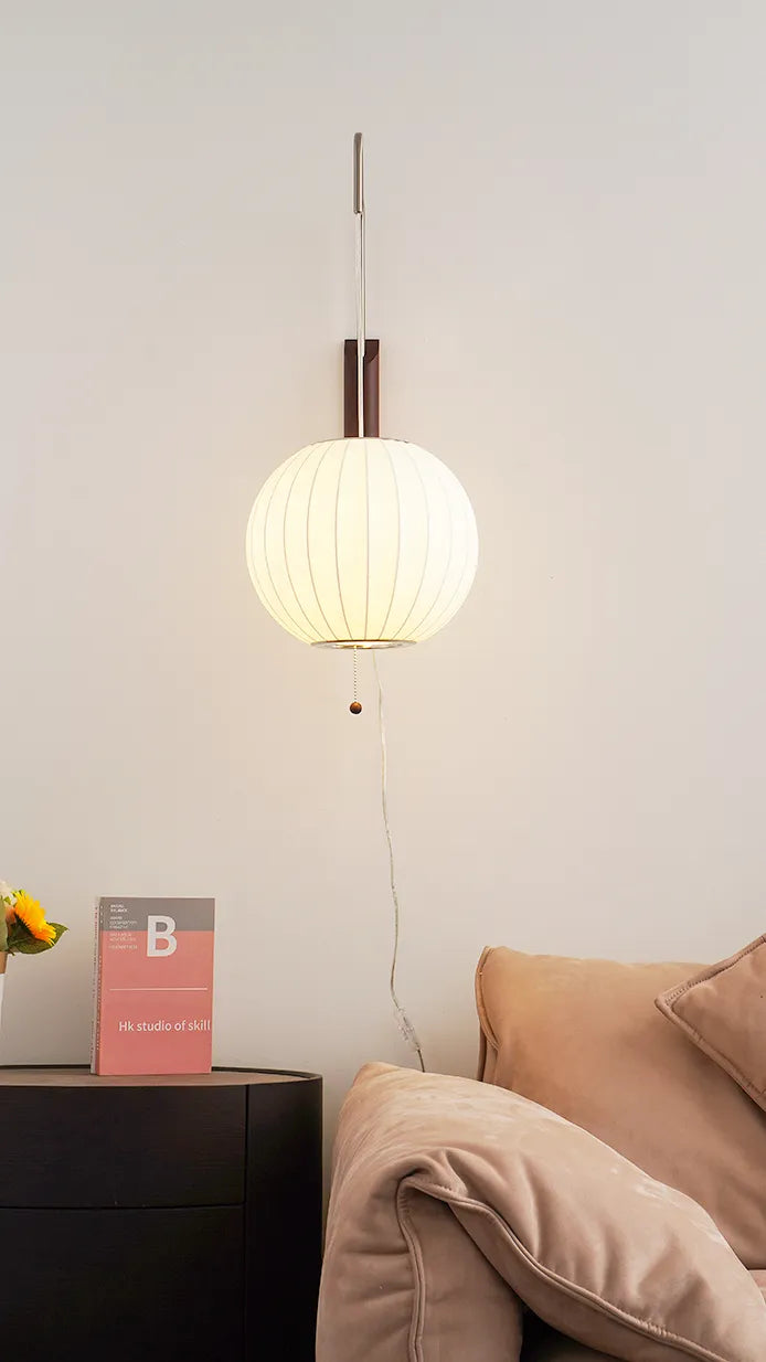Wabi sabi Silk Wall Lamp New 9