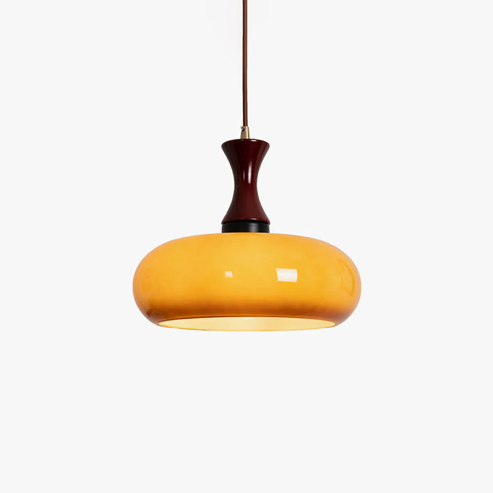 Walnut Bauhaus Pendant Light