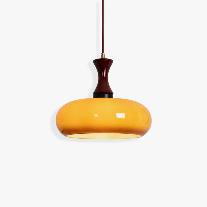 Walnut Bauhaus Pendant Light_1