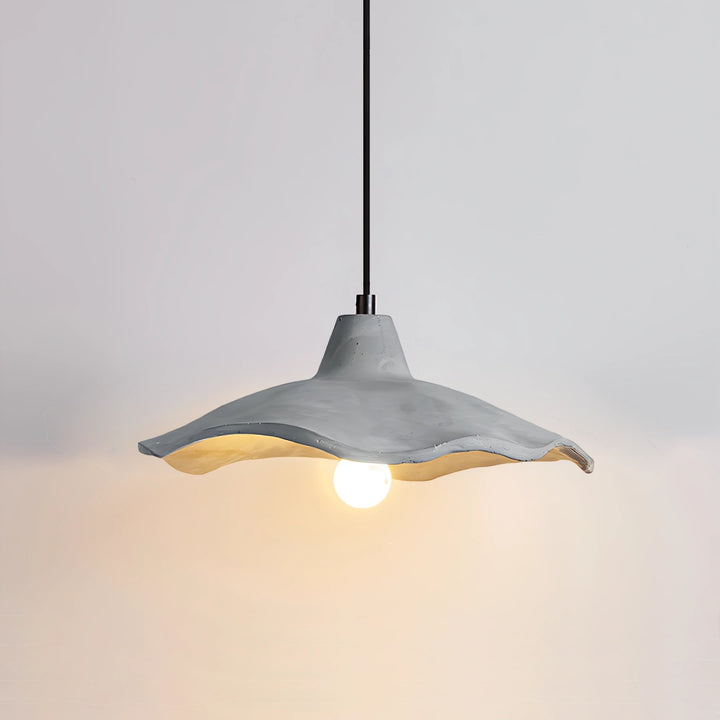 Wavy Pendant Light Grey 1