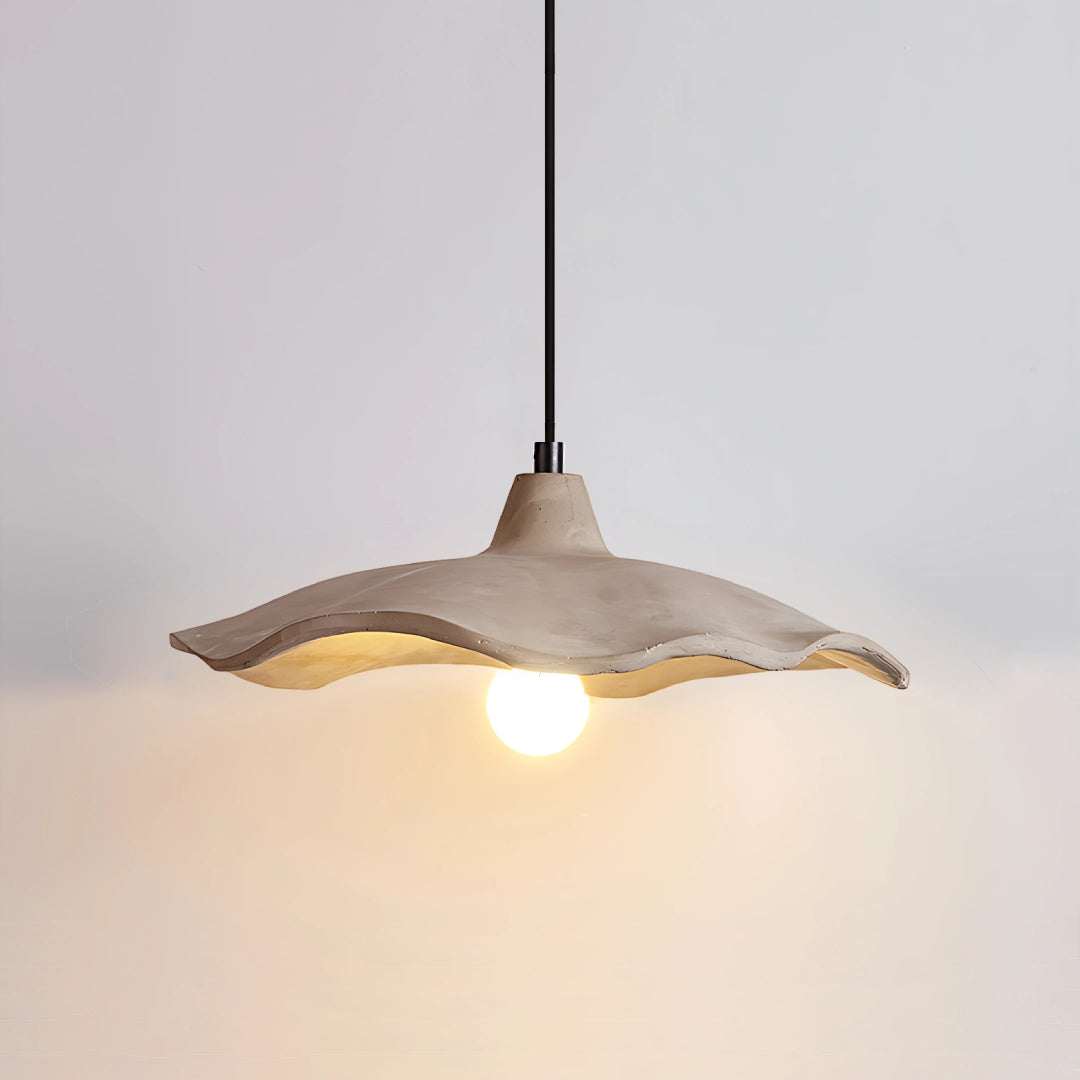 Wavy Pendant Light khaki 1