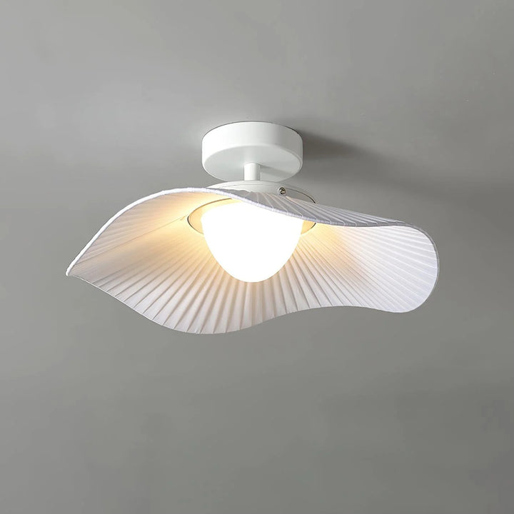 Wavy Pleated Ceiling Lamp A