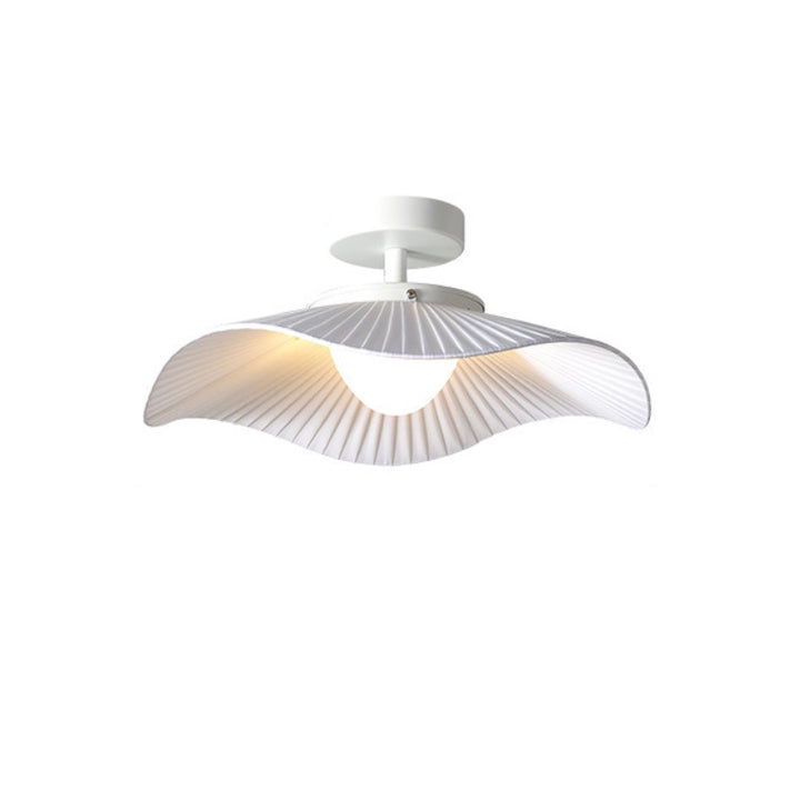 Wavy Pleated Ceiling Lamp D43_H17CM