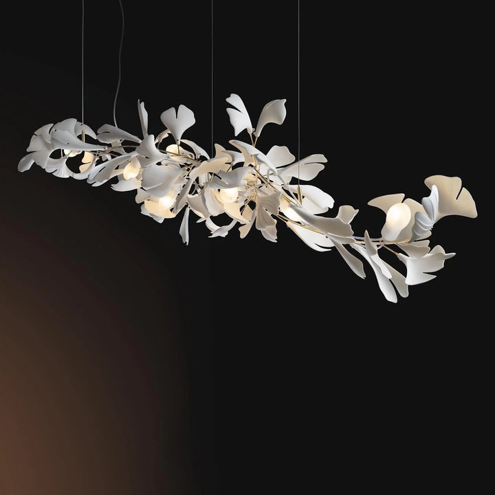 White Gingko Chandelier A 25