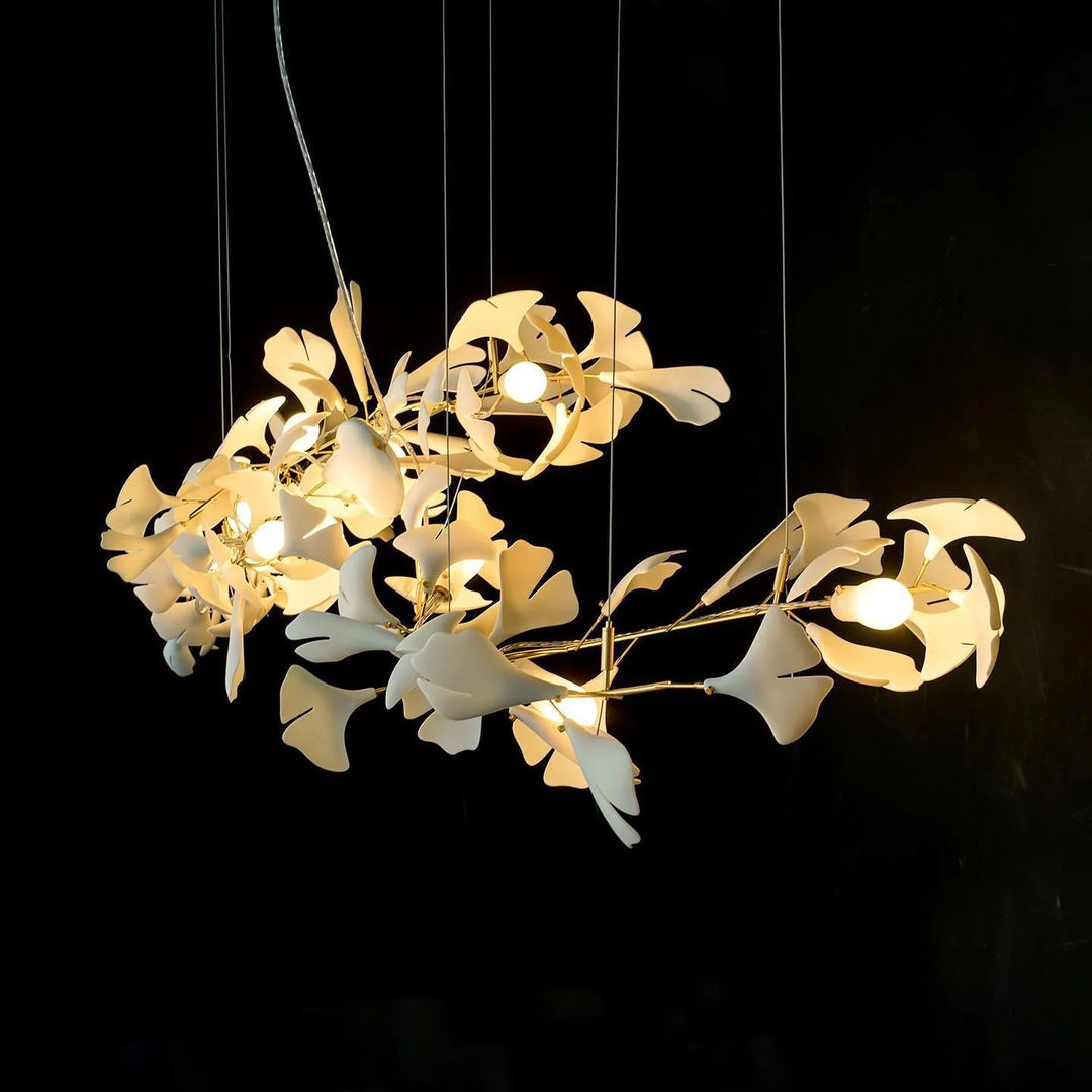 White Gingko Chandelier A 30