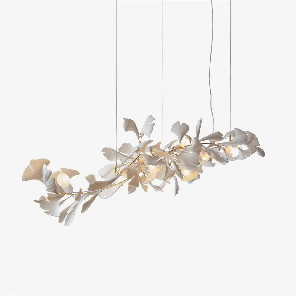 White Gingko Chandelier A 39
